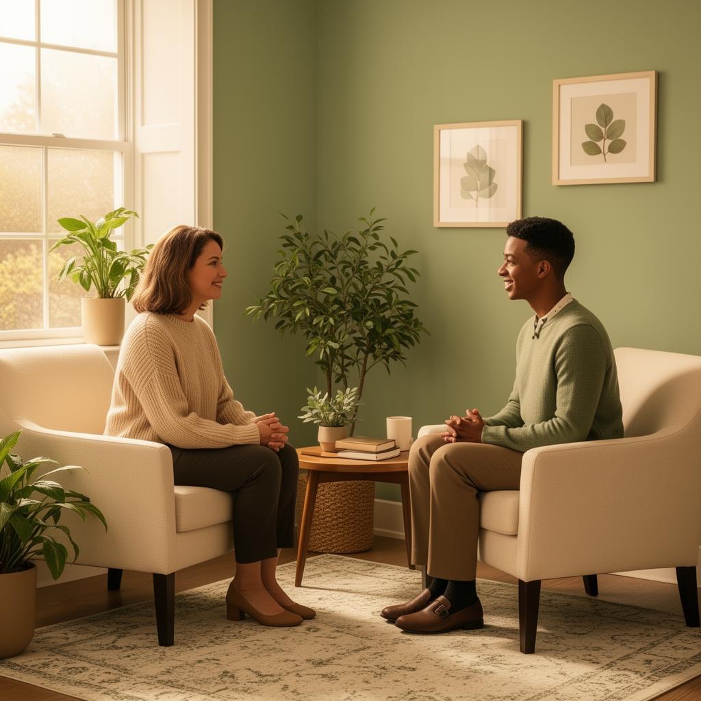 Compassionate counseling session